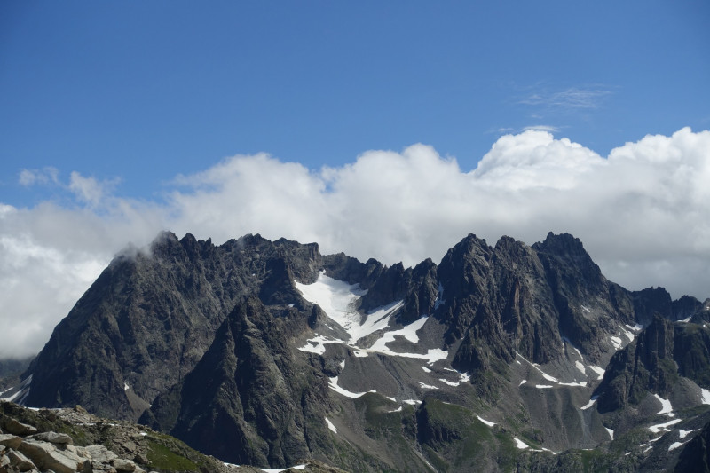 Neue Heilbronner Hütte - Bruckmannweg - Wannenjöchle - Konstanzer Hütte - Salzhütte