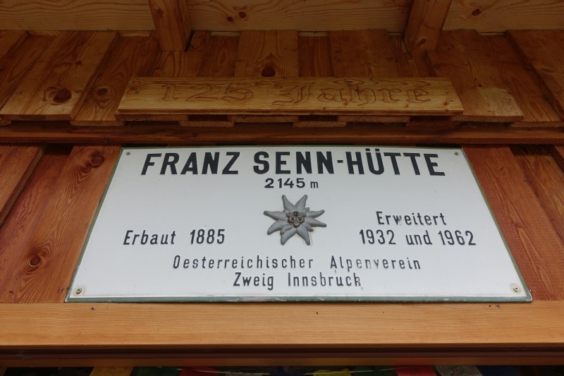 Oberissalm - Franz-Senn-H�tte - Rinnenspitze - Rinnensee - Franz-Senn-H�tte - Oberissalm