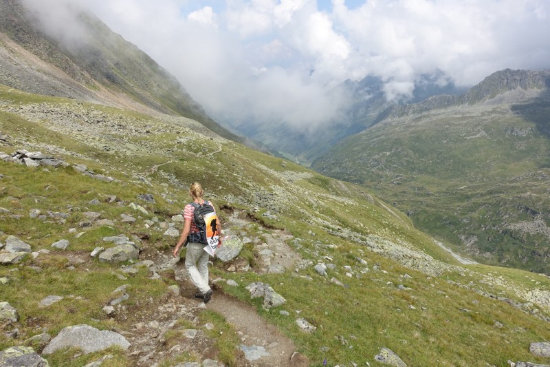 Oberissalm - Franz-Senn-H�tte - Rinnenspitze - Rinnensee - Franz-Senn-H�tte - Oberissalm