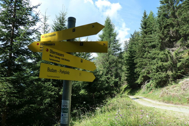 Obermauern - Gottschaunalm - Stotzkopf - Bonn-Matreier Htte
