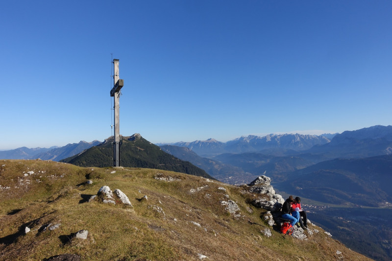 Ochsenh�tte - Hoher Ziegspitz �berschreitung