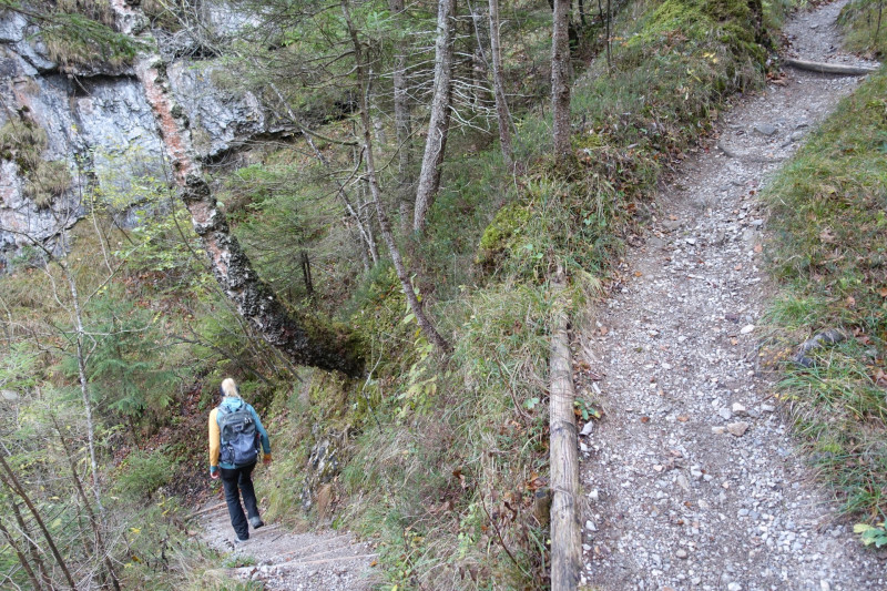 Parkplatz-Wengwies - Heldenkreuz - Osterfeuerspitze - Asamklamm - Parkplatz-Wengwies