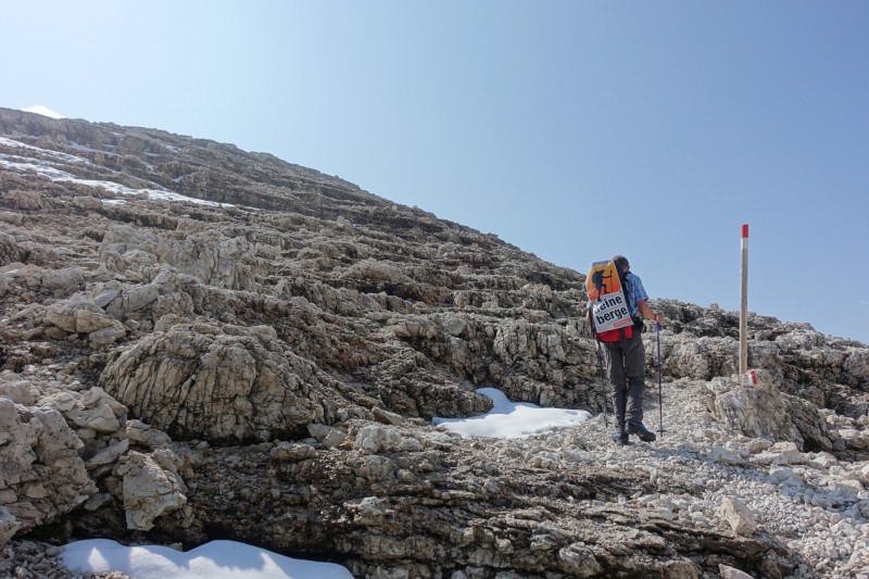 Pisciadùhütte - Cima Piscadu - L Antersass - Rifugio Boè - Piz Boè - Piza de Lech Dlace - Franz-Kostner-Hütte