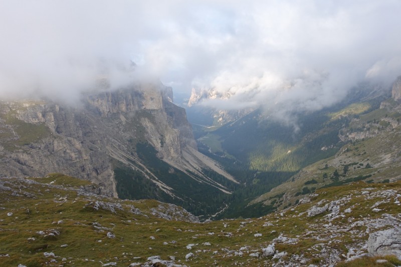 Puezhütte - Sass da Ciampac - Grödner Joch - Pisciaduhütte