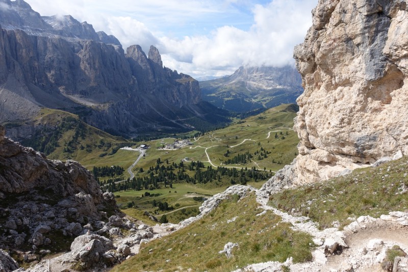 Puezhütte - Sass da Ciampac - Grödner Joch - Pisciaduhütte