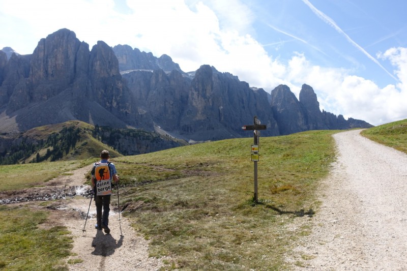 Puezhütte - Sass da Ciampac - Grödner Joch - Pisciaduhütte