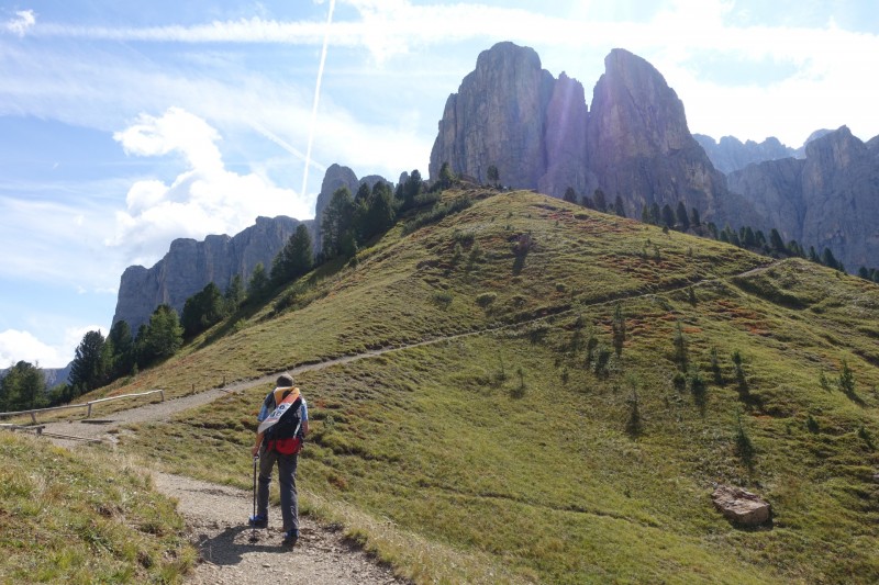 Puezhütte - Sass da Ciampac - Grödner Joch - Pisciaduhütte