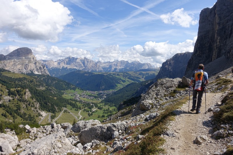 Puezhütte - Sass da Ciampac - Grödner Joch - Pisciaduhütte