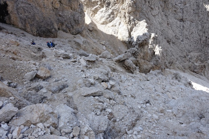 Puezhütte - Sass da Ciampac - Grödner Joch - Pisciaduhütte