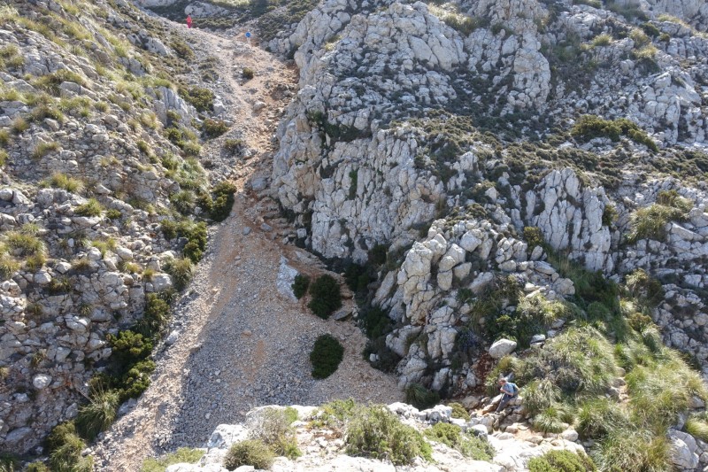 Puig Tomir �berschreitung