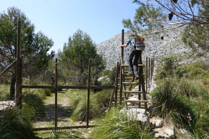 Puig Tomir �berschreitung