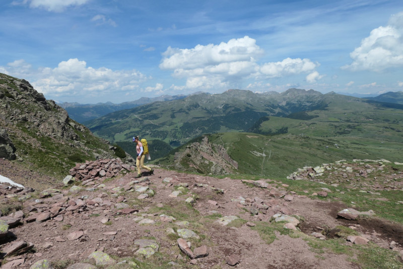 Rittner-Horn-Haus - Sarner Scharte - Villanderer Berg - Pfroderalm - Stfflhtte
