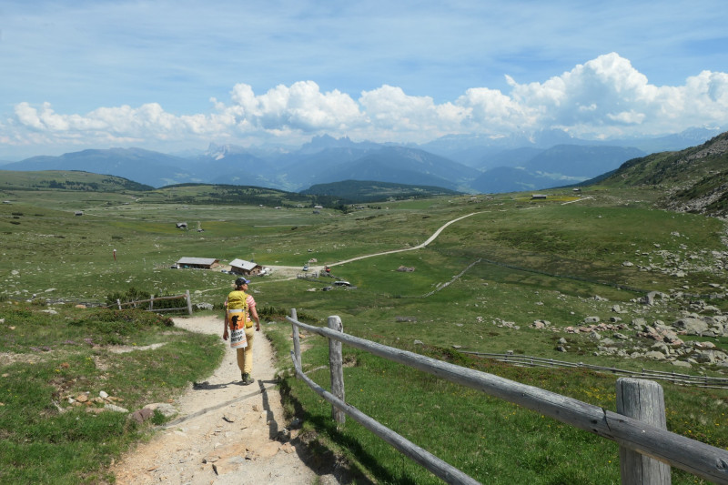Rittner-Horn-Haus - Sarner Scharte - Villanderer Berg - Pfroderalm - Stfflhtte