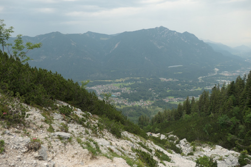 Stangenwald - Manndl - Vorderer Waxenstein - Zwölferkopf -BY- - Großer Waxenstein - Höllentalangerhütte - Stangensteig - Stangenwald