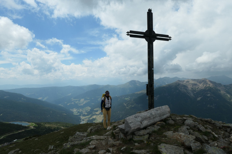Stöfflhütte - Getrumalm - Sattele - Morgenrast - Plankenhorn - Gedrumspitz - Kassianspitze - Latzfonser Kreuz