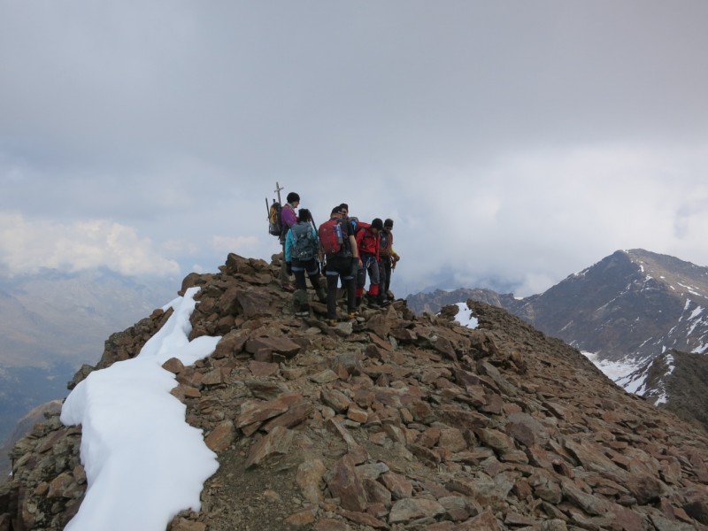 berschreitung Cima Marmotta und Veneziaspitzen