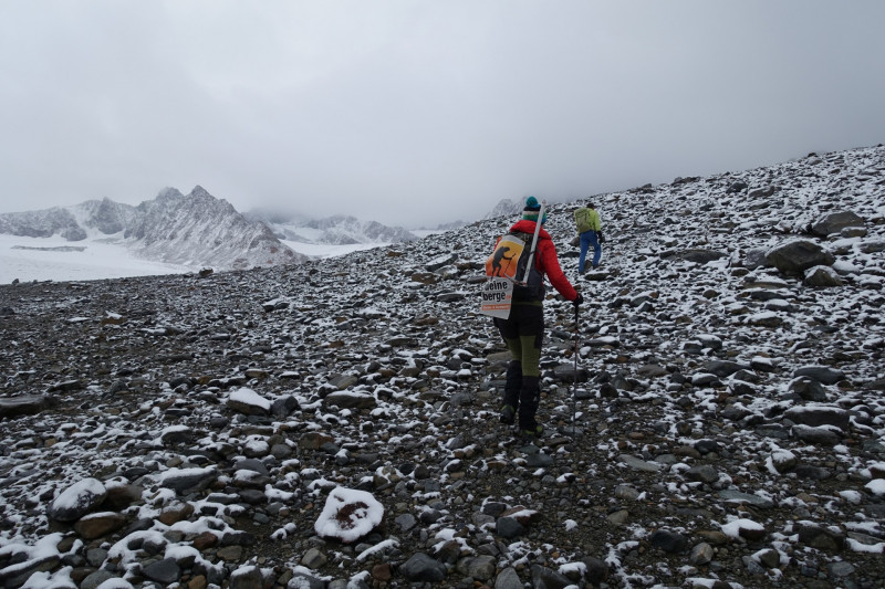 Vernagthütte - Brochkogeljoch - Wildspitze - Mitterkarjoch - Breslauer Hütte