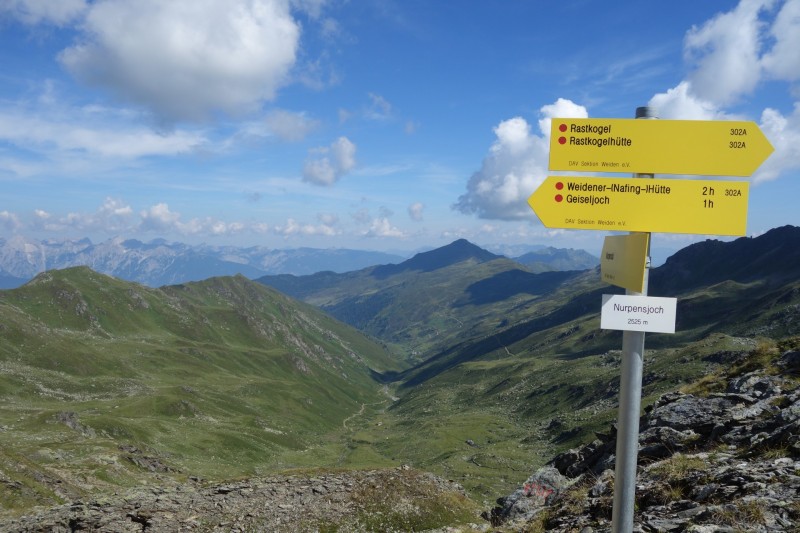 Weidener H�tte - Rastkogel - Rastkogelh�tte