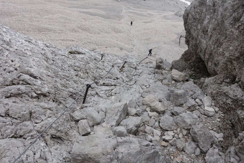 Wiener-Neustdter-Htte - Stopselzieher-Steig - Zugspitze - Mnchner Haus - Knorrhtte