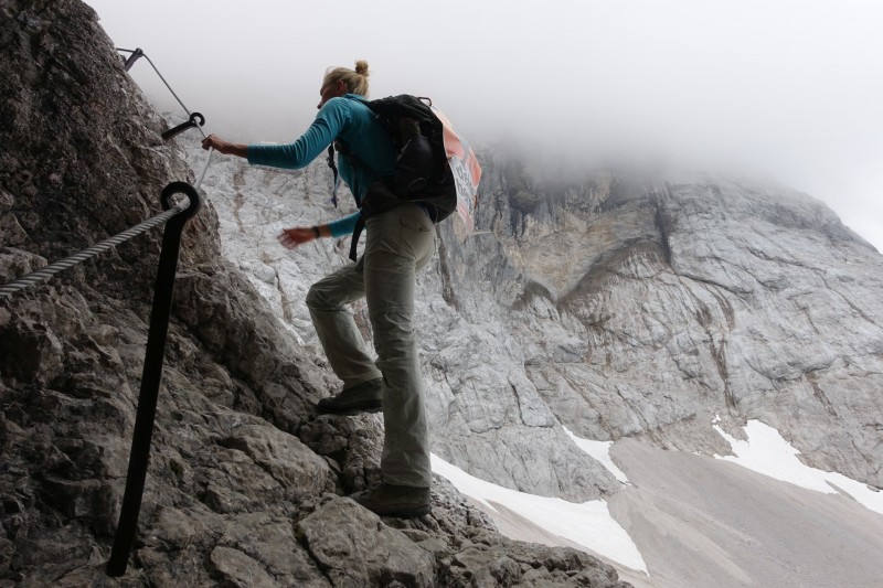 Wiener-Neustdter-Htte - Stopselzieher-Steig - Zugspitze - Mnchner Haus - Knorrhtte