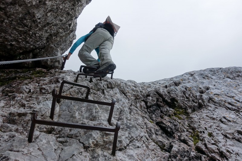 Wiener-Neustdter-Htte - Stopselzieher-Steig - Zugspitze - Mnchner Haus - Knorrhtte