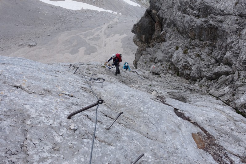 Wiener-Neustdter-Htte - Stopselzieher-Steig - Zugspitze - Mnchner Haus - Knorrhtte