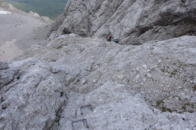 Wiener-Neustdter-Htte - Stopselzieher-Steig - Zugspitze - Mnchner Haus - Knorrhtte