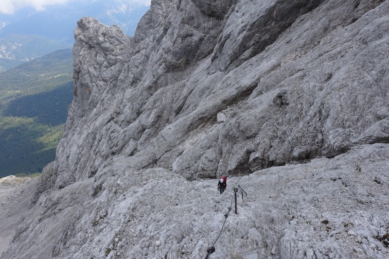 Wiener-Neustdter-Htte - Stopselzieher-Steig - Zugspitze - Mnchner Haus - Knorrhtte