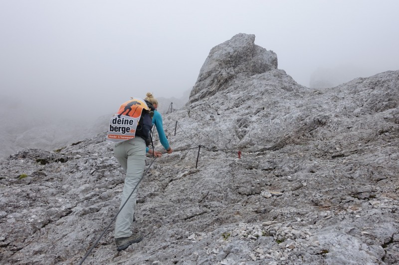 Wiener-Neustdter-Htte - Stopselzieher-Steig - Zugspitze - Mnchner Haus - Knorrhtte