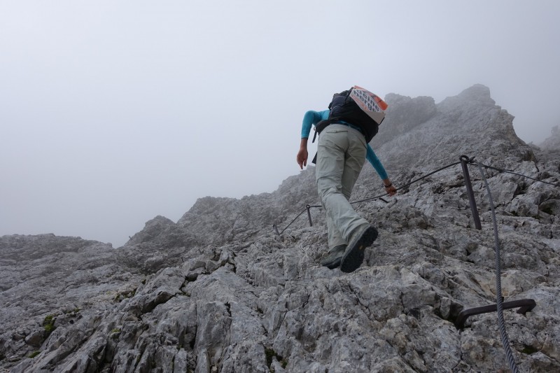 Wiener-Neustdter-Htte - Stopselzieher-Steig - Zugspitze - Mnchner Haus - Knorrhtte