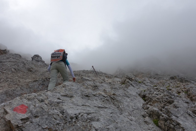 Wiener-Neustdter-Htte - Stopselzieher-Steig - Zugspitze - Mnchner Haus - Knorrhtte