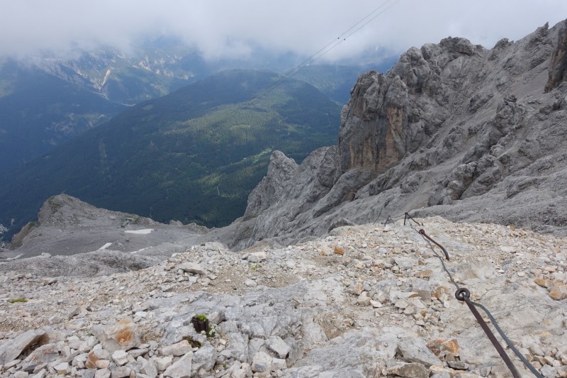 Wiener-Neustdter-Htte - Stopselzieher-Steig - Zugspitze - Mnchner Haus - Knorrhtte