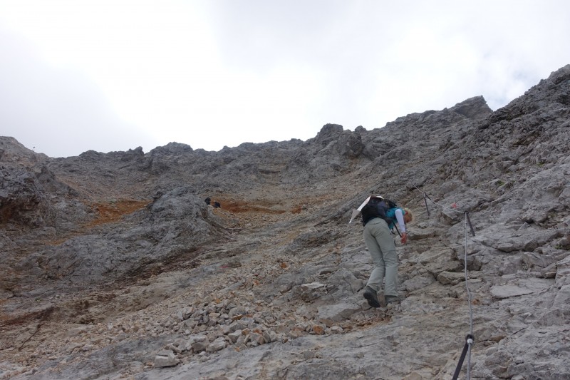 Wiener-Neustdter-Htte - Stopselzieher-Steig - Zugspitze - Mnchner Haus - Knorrhtte