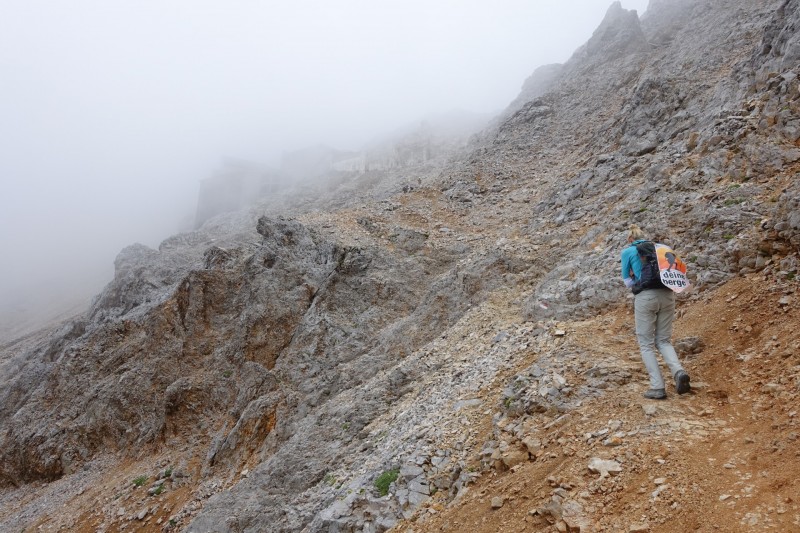 Wiener-Neustdter-Htte - Stopselzieher-Steig - Zugspitze - Mnchner Haus - Knorrhtte