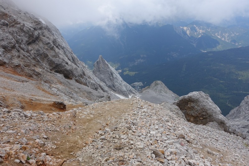 Wiener-Neustdter-Htte - Stopselzieher-Steig - Zugspitze - Mnchner Haus - Knorrhtte