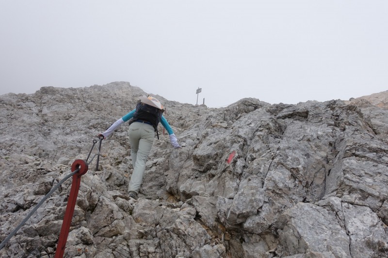 Wiener-Neustdter-Htte - Stopselzieher-Steig - Zugspitze - Mnchner Haus - Knorrhtte