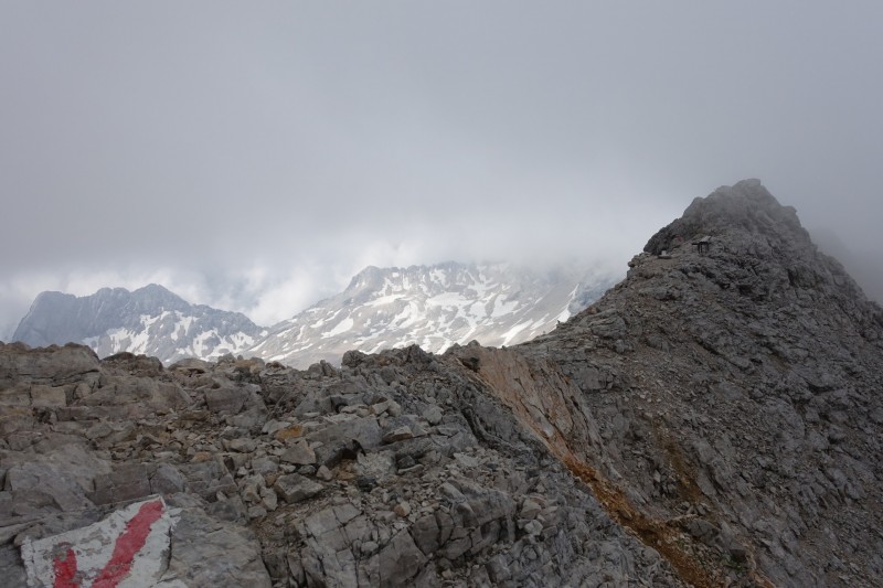 Wiener-Neustdter-Htte - Stopselzieher-Steig - Zugspitze - Mnchner Haus - Knorrhtte