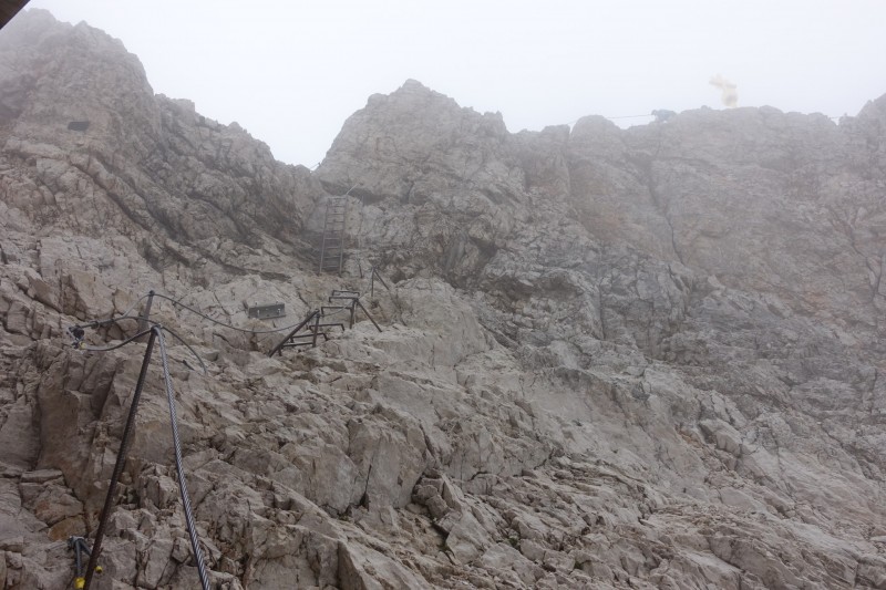 Wiener-Neustdter-Htte - Stopselzieher-Steig - Zugspitze - Mnchner Haus - Knorrhtte