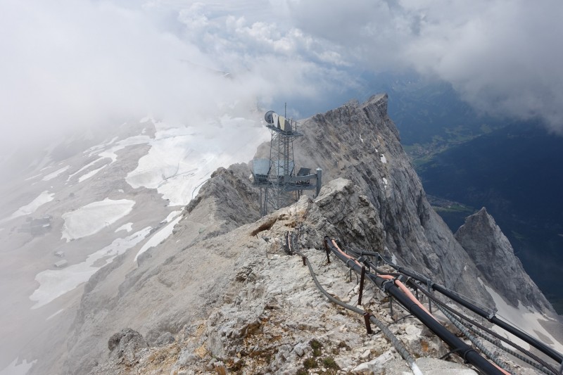 Wiener-Neustdter-Htte - Stopselzieher-Steig - Zugspitze - Mnchner Haus - Knorrhtte