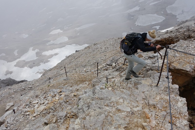 Wiener-Neustdter-Htte - Stopselzieher-Steig - Zugspitze - Mnchner Haus - Knorrhtte