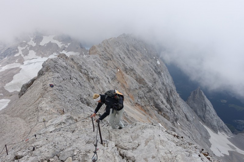 Wiener-Neustdter-Htte - Stopselzieher-Steig - Zugspitze - Mnchner Haus - Knorrhtte