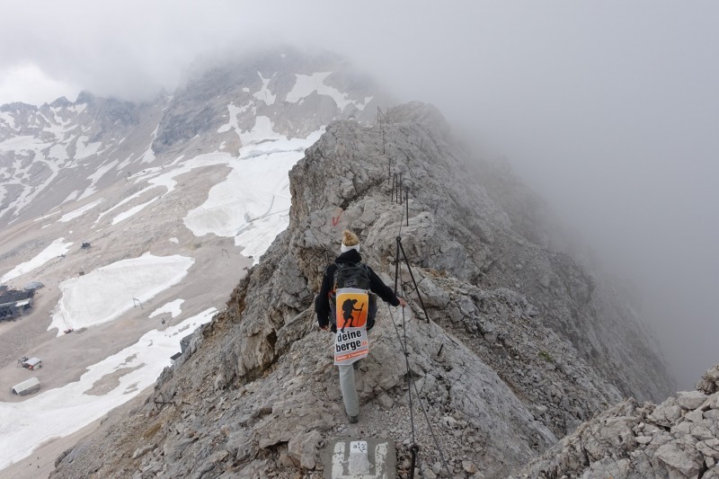 Wiener-Neustdter-Htte - Stopselzieher-Steig - Zugspitze - Mnchner Haus - Knorrhtte