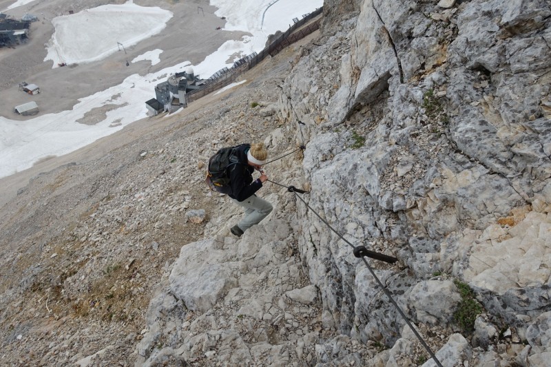 Wiener-Neustdter-Htte - Stopselzieher-Steig - Zugspitze - Mnchner Haus - Knorrhtte