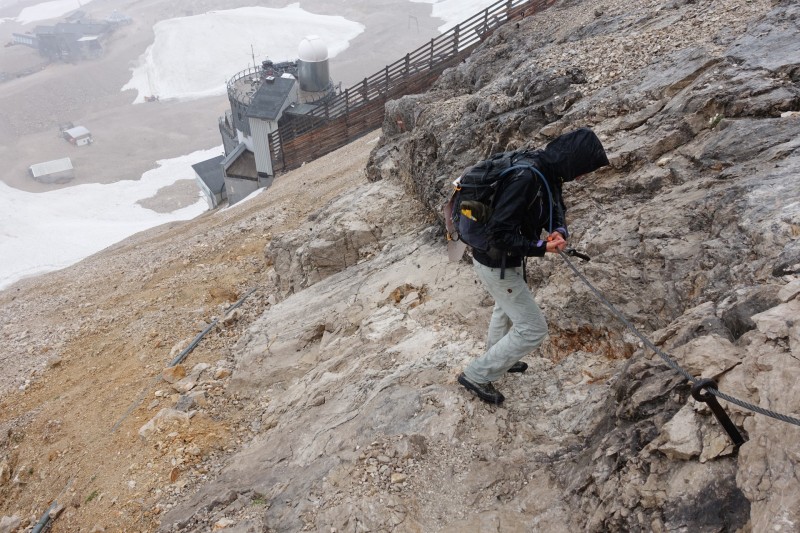 Wiener-Neustdter-Htte - Stopselzieher-Steig - Zugspitze - Mnchner Haus - Knorrhtte