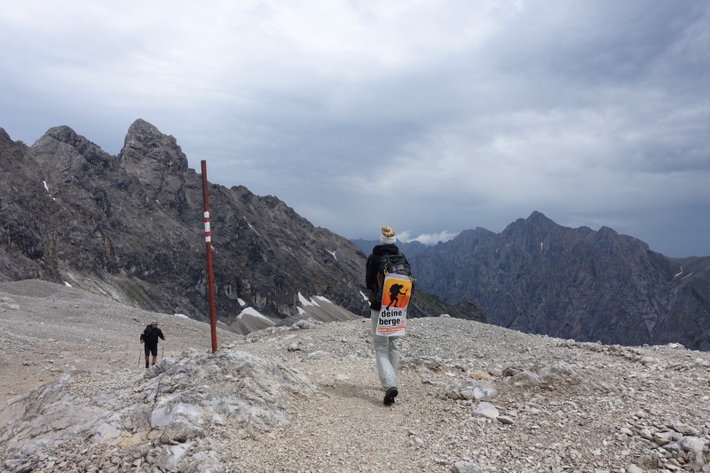 Wiener-Neustdter-Htte - Stopselzieher-Steig - Zugspitze - Mnchner Haus - Knorrhtte
