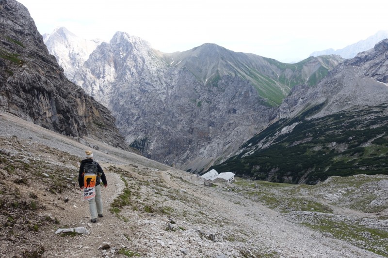 Wiener-Neustdter-Htte - Stopselzieher-Steig - Zugspitze - Mnchner Haus - Knorrhtte