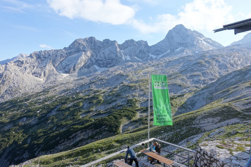 Wiener-Neustdter-Htte - Stopselzieher-Steig - Zugspitze - Mnchner Haus - Knorrhtte